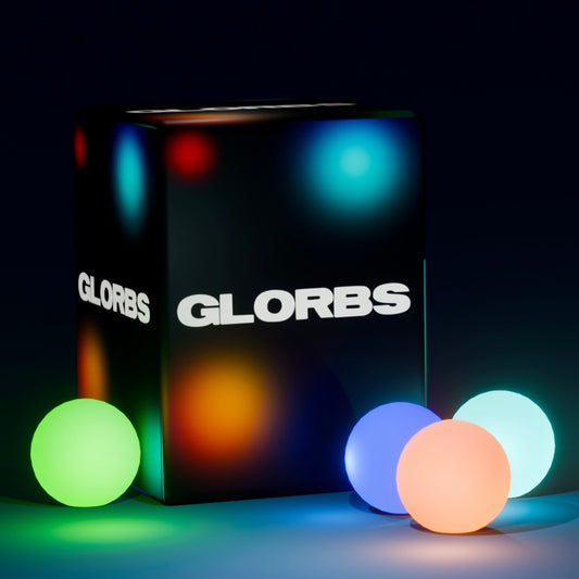 glorbs glow in the dark sticky balls